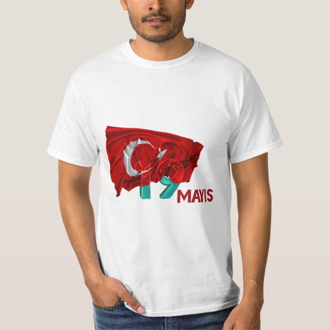 19. Mai-Zeichnung T-Shirt (Vorderseite)