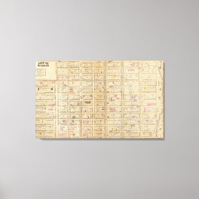 19. März 19 Leinwanddruck (Vorderseite)