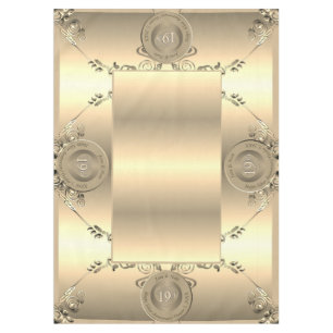 19. und 8. Bronze-Hochzeitstag Tischdecke