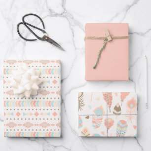 19 Zoll x 29 Zoll Papierblätter, Matte Geschenkpapier Set