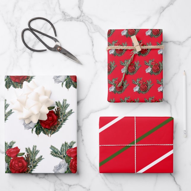 19 Zoll x 29 Zoll Papierblätter, Matte Geschenkpapier Set (Vorderseite)