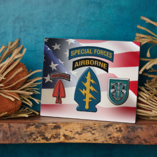 19th Special Forces Group (AIRBORNE) Fotoplatte
