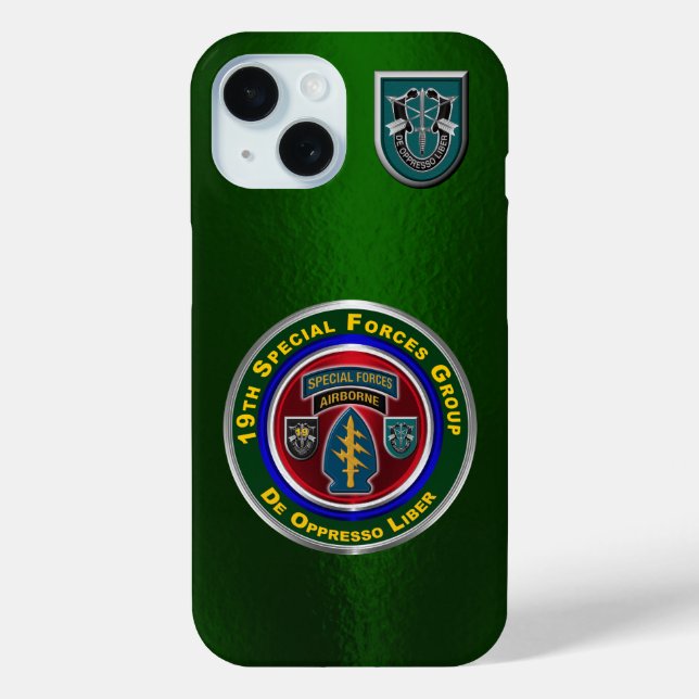 19th Special Forces Group Case-Mate iPhone Hülle (Rückseite)