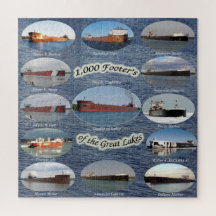 1.000-Fuß-Frachter auf den Great Lakes