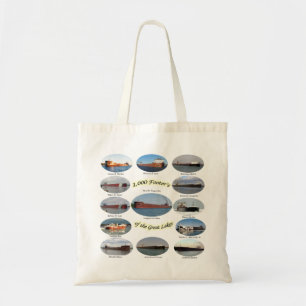 1.000 Seitenenden der Great Lakes Taschentasche Tragetasche