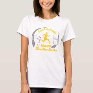 1/10,000 Marathon-EBB-Shirt-- Der Sport der Frauen T-Shirt