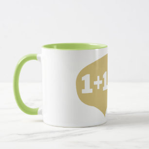 1+1 = ich tasse