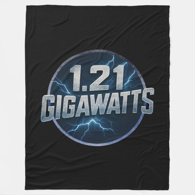 1,21 Gigawatt Fleecedecke (Vorderseite)