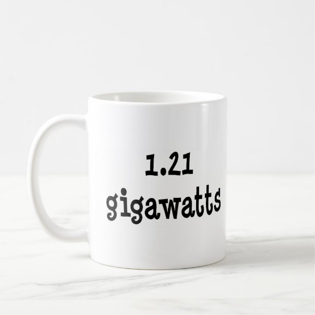 1,21 Gigawatt Kaffeetasse (Links)