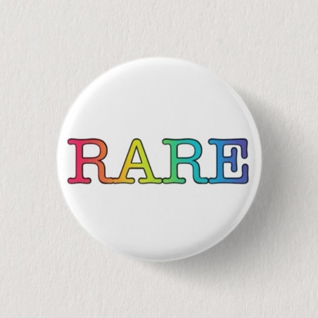 1,25" Abzeichen - SELTEN Button (Vorderseite)