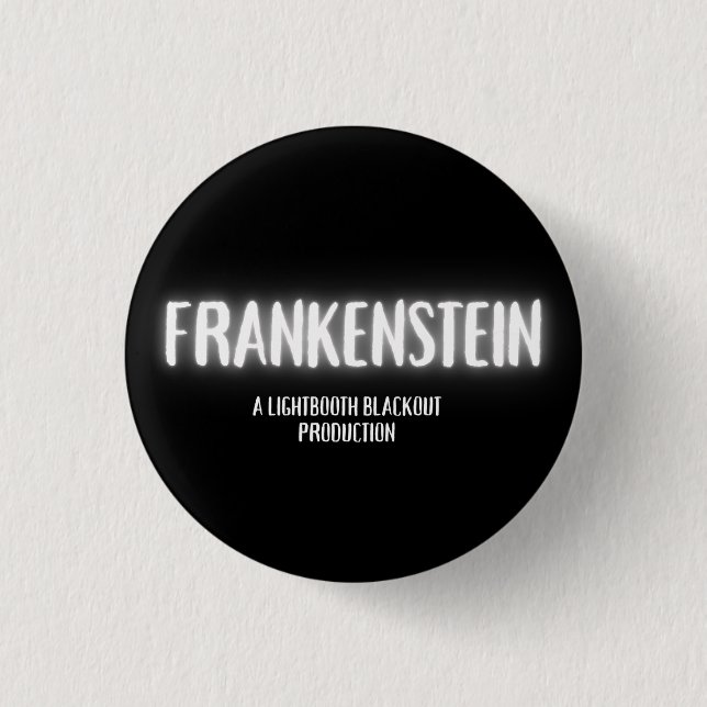 1,25" Frankenstein Button (Vorderseite)