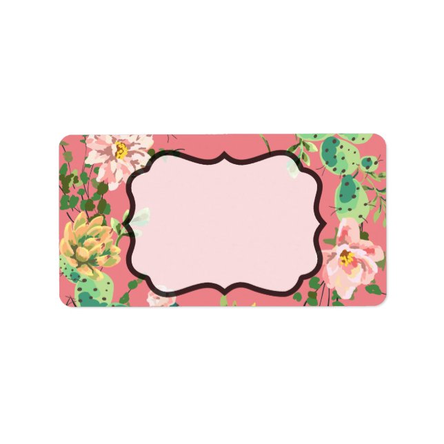 1.25"x2.75" Business-E-Mail-Adressen-Etikett Bohem Adressaufkleber (Vorne)