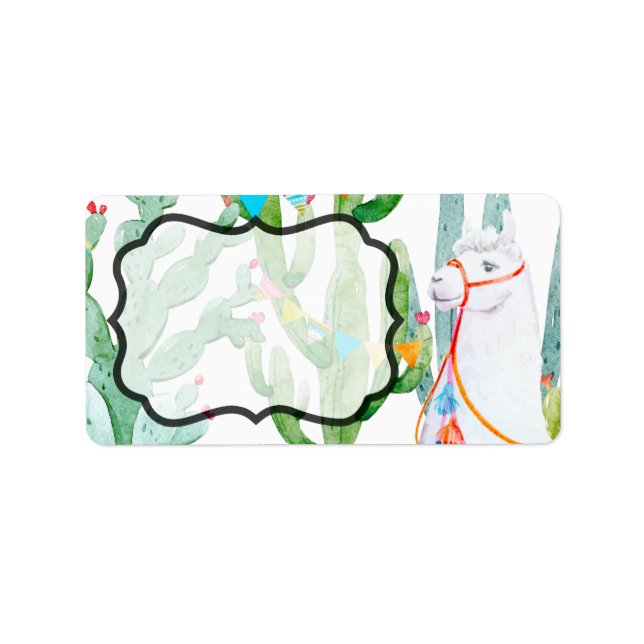 1.25"x2.75" Business-Mailing-Adressen Label Boho L Adressaufkleber (Vorne)