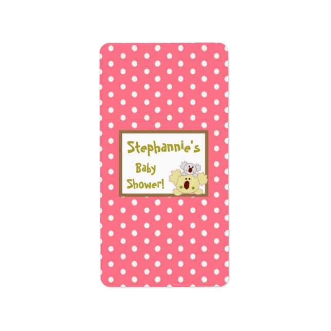 1,25"x2,75" Hershey's Miniature Tropical Punch Gir Adressaufkleber (Vorne)