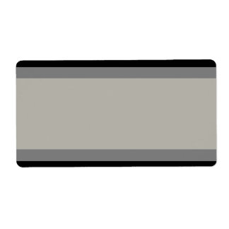 1.25"x2.75" Mailing-Adresse Blumenschild