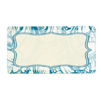 1.25"x2.75" Mailing-Adresse Vintage Schnittstelle