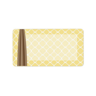 1.25"x2.75" Mailingadresse Mason Jar Flow Adressaufkleber