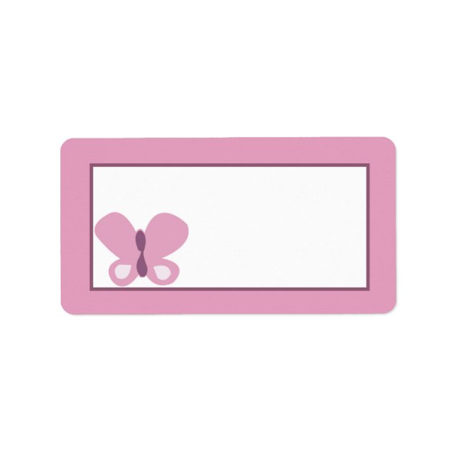 1.25"x2.75" Mailingadresse Sugar Plum Adressaufkleber (Vorne)