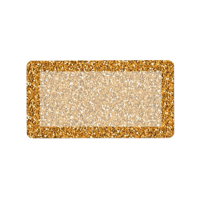 1.25"x2.75" Postadresse Art Deco Roaring 20 Adressaufkleber (Vorne)