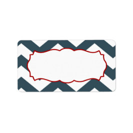 1.25"x2.75" Postadresse Nautical Anchor Compas Adressaufkleber