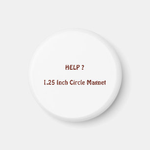 1,25 Zoll Kreis Magnet