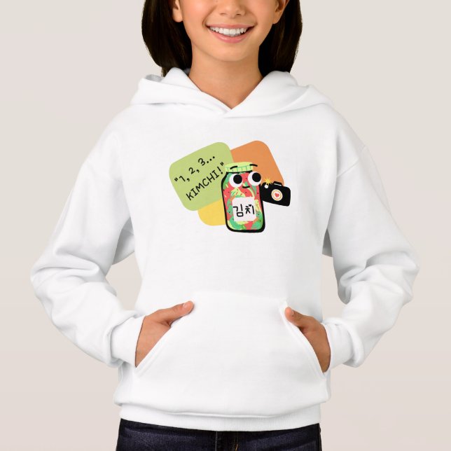 1,2,3... Kimchi Hoodie (Vorderseite)
