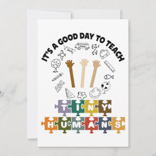 1/4, es ist ein guter Tag, winzige Menschen zu unt Einladung