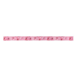 1,5" breites Satinband, POPPIEN, PINK Satinband