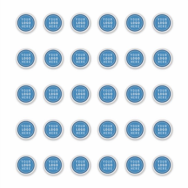 1,5" Firmenlogo Vinyl Sticker Vorlage, 30 Graf (Vorderseite)