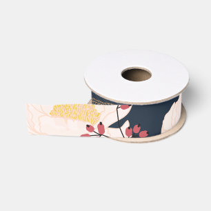 1,5" Grosgrain Ribbon Baby Pink Cosmos auf der Mar Ripsband