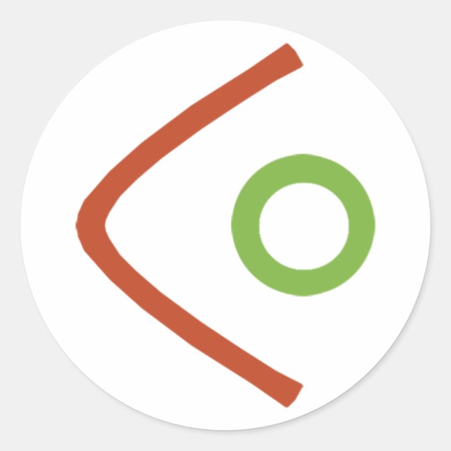 1,5" LCD-Aufkleber Runder Aufkleber (Vorderseite)