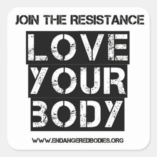 1,5" Liebe Ihres Aufklebers Quadratischer Aufkleber (Vorderseite)