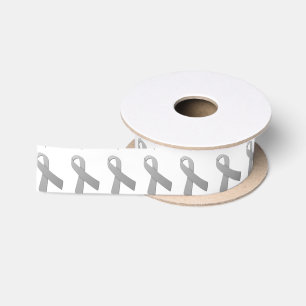 1,5" weit Satin-Hirntumor-Bewusstseins-Band Satinband