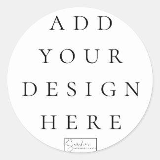 1,5" x1,5" Kleine runde Etikettenkleber Runder Aufkleber