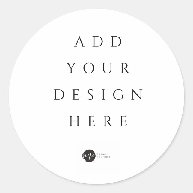 1.5"x1.5" oder 3"x3" Bevorzugung von Aufklebern Runder Aufkleber (Vorderseite)