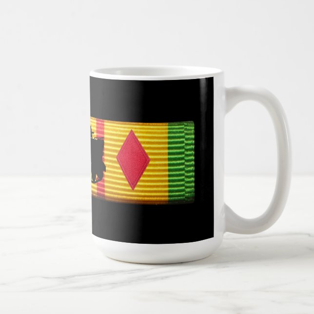 1/61st Service-Band-Tasse Inf Vietnam Kaffeetasse (Rechts)