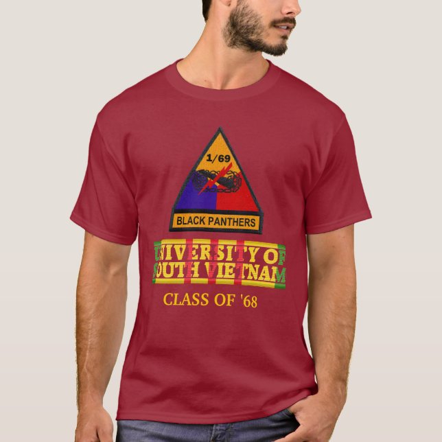 1/69th Rüstungs-Universität von Südvietnam-Shirt T-Shirt (Vorderseite)