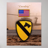 1. 7. Cavalry Air Cav Vetereans Vets Patch