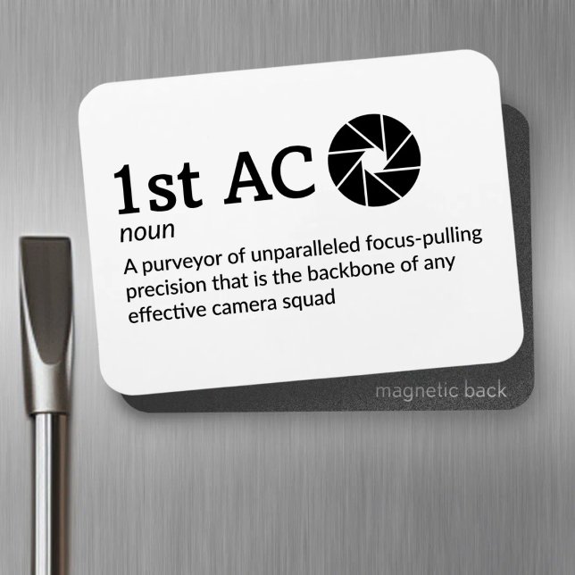 1. AC-Definition - Camera Team 3" x 4" Flex Magnet (Von Creator hochgeladen)