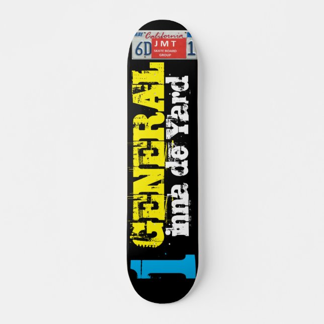1 ALLGEMEINES INNA DE YARD Skateboard, 7¾ Zoll Dec Skateboard (Vorne)