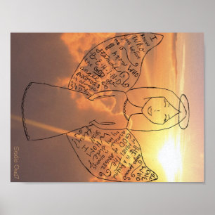 1 Angel Armies Angel + Chris Tomlin Texte Poster