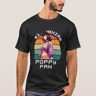 1 Anime Poppy Ga Kawaii Schön T-Shirt