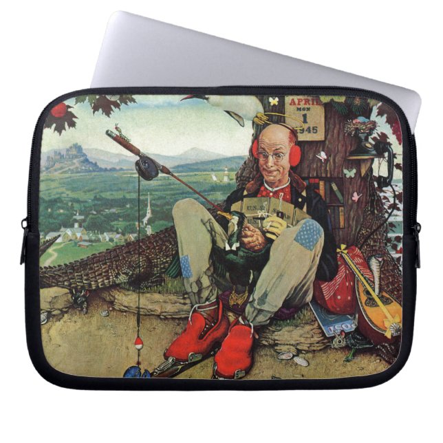 1. April 1945 Laptopschutzhülle (Vorderseite)