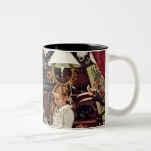 1. April April, 1948 Zweifarbige Tasse