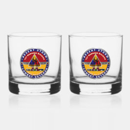 1. Armored Division Desert Storm Veteran Whiskyglas