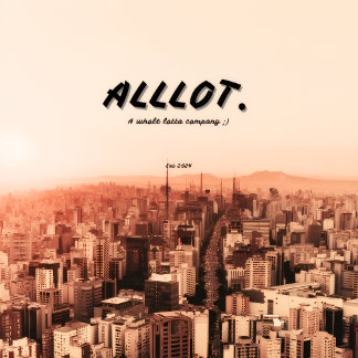 1. Auflage "alllot" Retro-Design T-Shirt