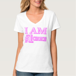 "#1 AUSWAHL" Niedliches Ausdrucksdesign. Jetzt kau T-Shirt
