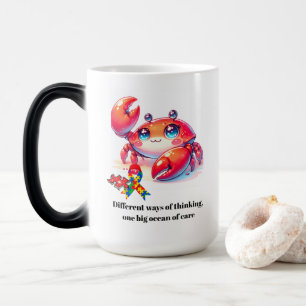 #1 Autismus-Bewusstsein Verwandlungstasse