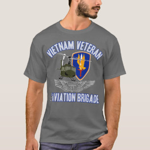 1. Avn Bde UH1 Huey w Pilot Wings  T-Shirt