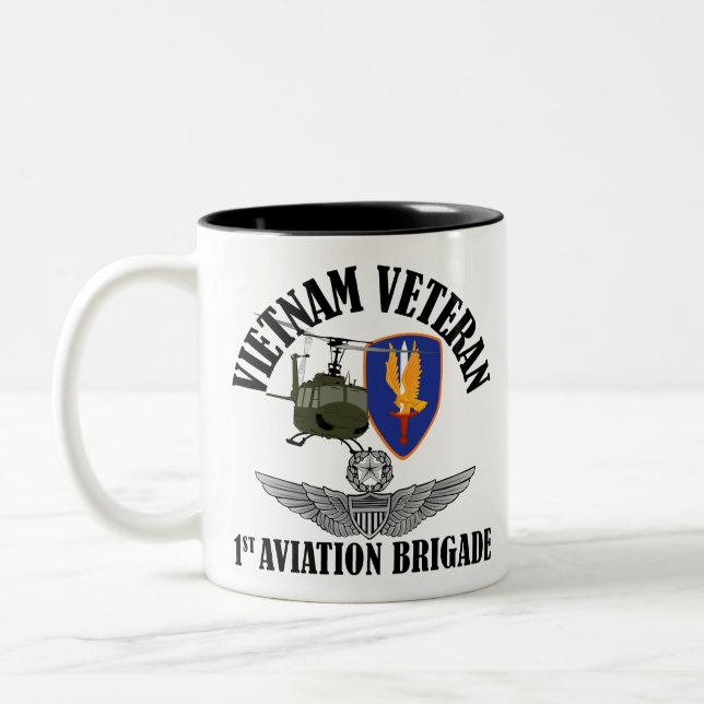 1. Avnbde-Hauptflieger Zweifarbige Tasse (Links)